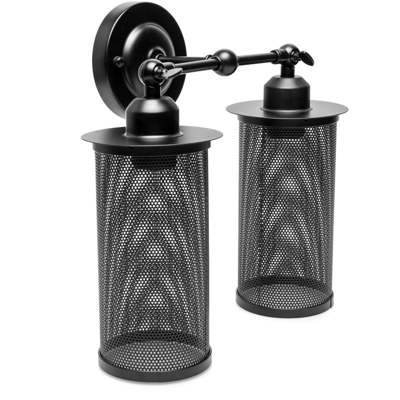 Luce A Muro "Phoebe" 2xE27 (Senza Lampadina) [PLMP-219010] (PLMP-219010) - GREENICE