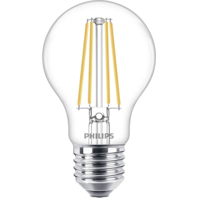 LED (monocolore) Classe energetica: A++ (A++ - E) Philips Lighting Classic 76299500 E27 Potenza: 8.5 W Bianco caldo