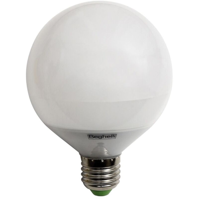 BEGHELLI 56866 - Lampadina globo LED 3000K 2700lm E27 24W 120x152mm