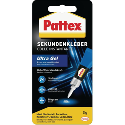 Pattex Superglue Ultra Gel 3G (A 12) características