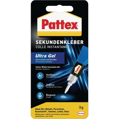 Pattex Superglue Ultra Gel 3G (A 12)