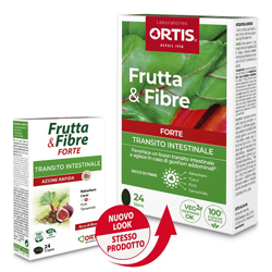 FRUTTA & FIBRE FORTE 24 COMPRESSE precio