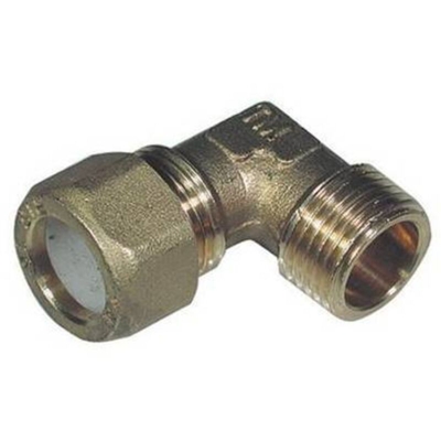 GOMITO MASCHIO PER RAME CON OGIVA TEFLON TIEMME 3/4 x 16