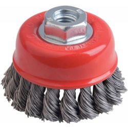 Spazzola Staio Acciaio Inossidabile 65 Millimetri Annodato Fortis en oferta