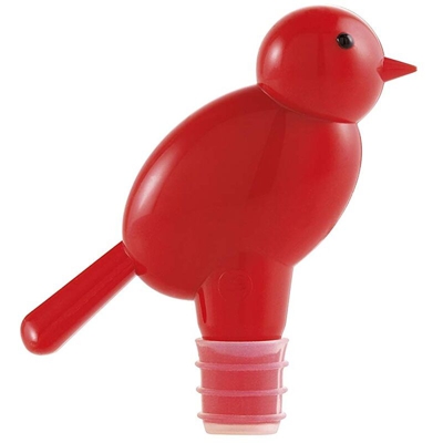 E-My 54120065 - Scouty Tappo Vino in Silicone colore Rosso