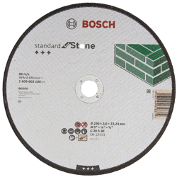 Bosch Accessories 2608603180 2608603180 Disco di taglio dritto 230 mm 22.23 mm 1 pz. en oferta