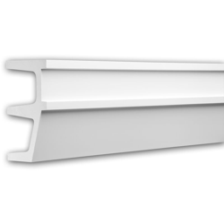 Cornice Parete 151603 Profhome modanatura tipo stucco fregio design moderno bianco 2 m - PROFHOME DECOR características