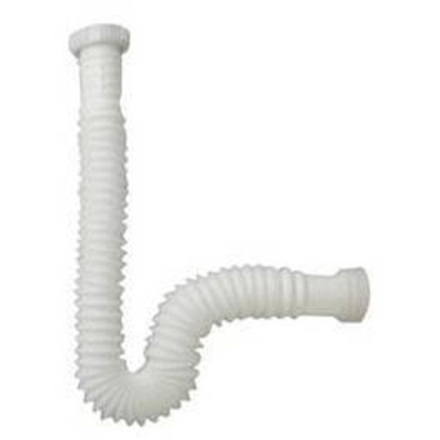 TUBO ESTENSIBILE MONOBLOCCO CON GHIERA BIANCO 1"1/2 x 40 - MARCA