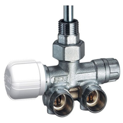 VALVOLA MONO-BITUBO TERMOSTATIZZABILE SQUADRA DX C/BOCCHETTONE (FAR) Diam. 1/2 en oferta