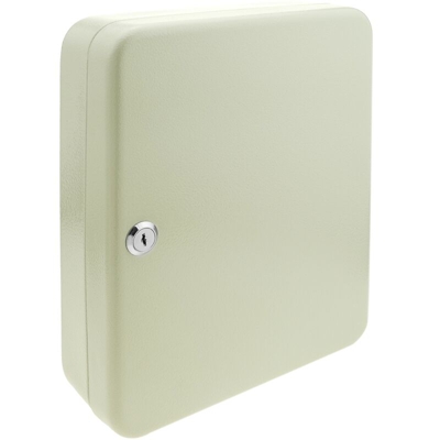 PrimeMatik - Cassetta portachiavi Appendichiavi con 45 ganci per chiavi e con serratura