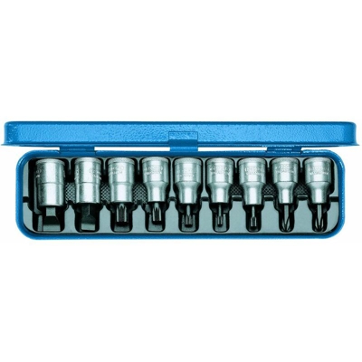 GEDORE Serie di bussole giraviti 1/2", 9 pz., IS-PH-XZN