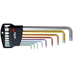 9 Gioco Chiave Maschio 6 Pans Ts Cromo 1.5 - WIHA en oferta