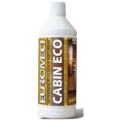 Euromeci cabin eco detergente ecologico per cabine confezione da 1 litro
