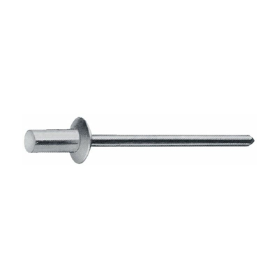 Rivetto cieco sigillato alluminio/acciaio 4x9,5 mm dxl f.3,5-5 mm - Gesipa
