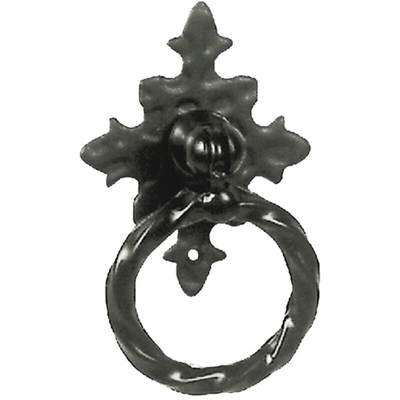 MANIGLIA AD ANELLO CON PIASTRA mm 35 - ENRICO CASIRAGHI