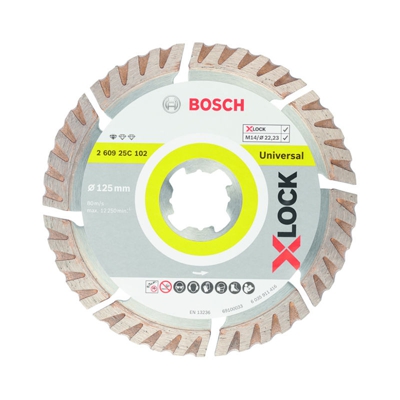 Bosch Dischi diamantati X-LOCK Standard for Universal 125 x 22,23 x 2 x 10 - 260925C102