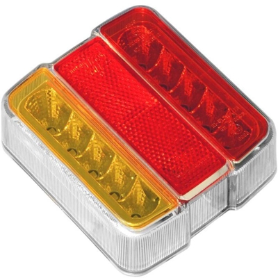 LAS N/A Fanale posteriore per rimorchio Fanale posteriore, Luce targa, Luce di direzione, Luce di stop sinistra, destra