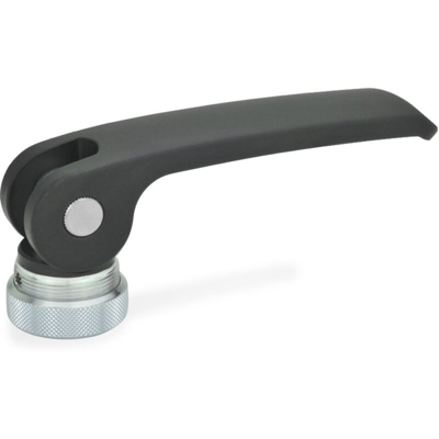 Ganter Norm elementi – Eccentrico e con filettatura interna, 1 pezzi, nero, GN 927 – 82-a M8 B - GANTER NORMELEMENTE