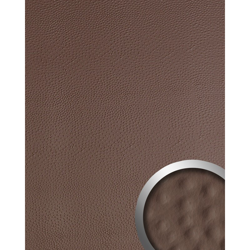 Rivestimento murale autoadesivo Pannello per interni WallFace 13403 OSTRICH effetto pelle struzzo marrone 2,60 mq en oferta
