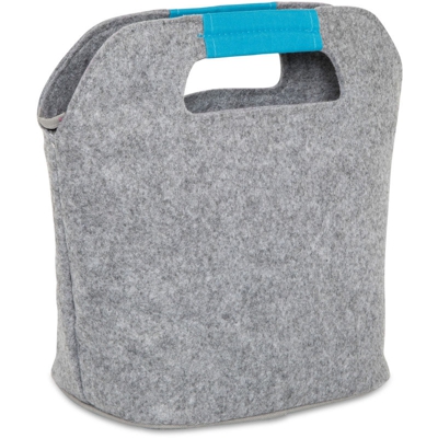 Borsa termica in feltro - azzurro/grigio - DMAIL