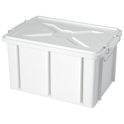 CONTENITORE CON COPERCHIO CM. 40X30X22H BIANCO mod. BOX GIGANPLAST - BIGHOUSE IT precio