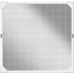 Schellenberg 50742 protezione dagli insetti della finestra, Riflessione zanzariera con cornice magnetica senza forare – 100 x 120 cm in Bianco en oferta
