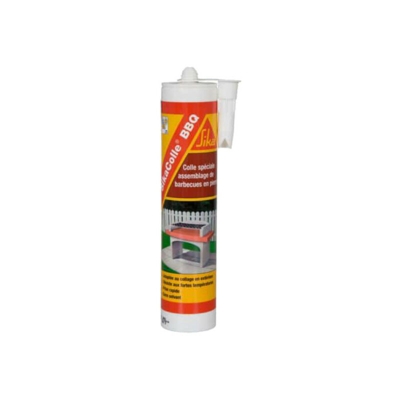 Colla per il montaggio di piccoli barbecue in pietra - SIKA SikaColle BBQ - beige chiaro - 500g