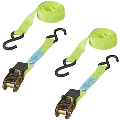 Cinghia di fissaggio con cricchetto + 2 ganci Set 2x5m 320204 - Proplus