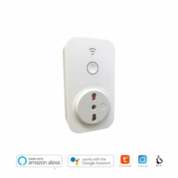 Presa Italiana 16A con Lettura Consumo - Smart WiFi compatibile con Alexa, Google e Smartphone - KIWI precio