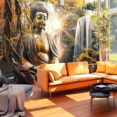 Fotomurale Waterfall of Contemplation cm 300x210 Artgeist