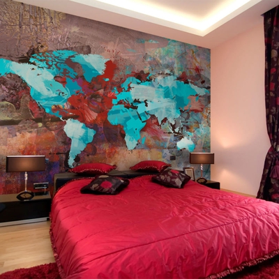 Fotomurale The earth without art is just cm 250x193 Artgeist