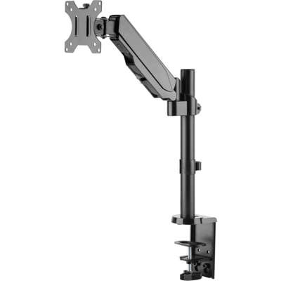 Techly Supporto da Scrivania per Monitor 17-32'' con molla a gas nero