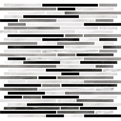 Foglio di mosaico in alluminio Amazon Spazio 30 x 30 cm