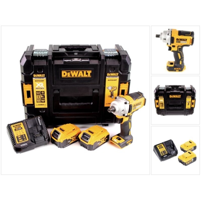 DeWalt DCF 894 P2 Avvitatore ad impulsi a batteria 18V in valigetta TSTAK + 2x Batterie 5,0Ah + Caricabatterie