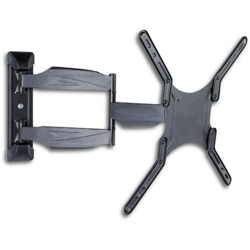 TECHLY Supporto a Muro Ultra Slim per TV LED LCD 23-55'' Full Motion Nero en oferta