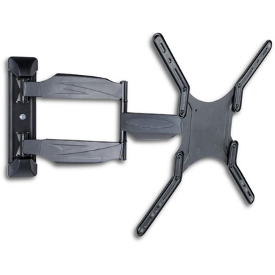TECHLY Supporto a Muro Ultra Slim per TV LED LCD 23-55'' Full Motion Nero