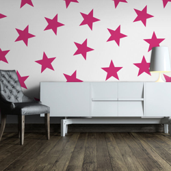 Fotomurale Pink Star cm 300x210 Artgeist precio