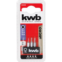 128340 Kit inserti di avvitamento Acciaio 1 pz. - KWB características