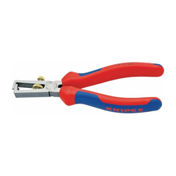 Pinza spellafiocco nero atramentised lucido con manicotti multicomponente 160 mm - Knipex en oferta