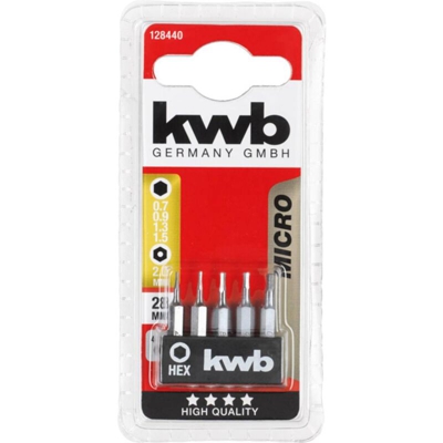 kwb 128440 Kit inserti di avvitamento Acciaio 1 pz.