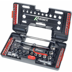 Cofanetto chiavi a bussola - 57 pezzi - RIBILAND/RIBITECH en oferta