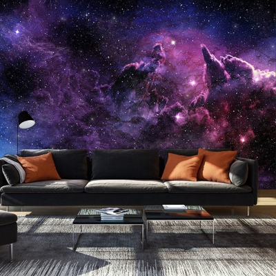 Fotomurale Purple Nebula cm 250x175 Artgeist