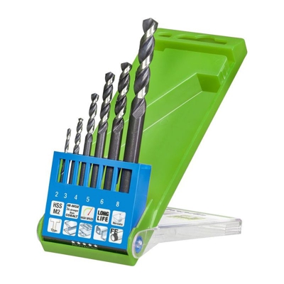 KWB Set punte per metallo HI-NOX HSS M2, 6 pz. - 258806