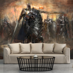 Fotomurale Black rider cm 250x175 Artgeist en oferta