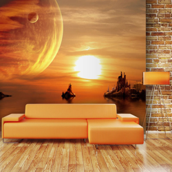 Fotomurale Fantasy sunset cm 250x193 Artgeist características