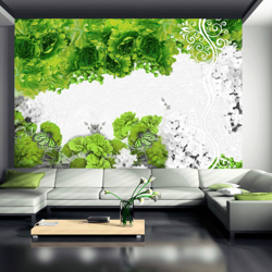Fotomurale Colori di primavera verde cm 250x175 Artgeist características