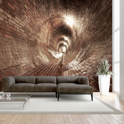 Fotomurale Underground Corridor cm 250x175 Artgeist en oferta