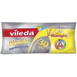 Vileda Ultrasac Sacchetti Spazzatura 57x57cm con Manici Confezione 15pz precio