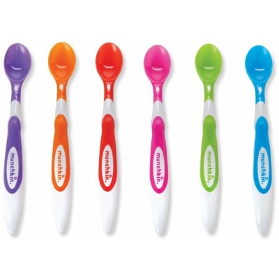 Cucchiaini per Bambino con Bordi Morbidi 6 pz - Munchkin