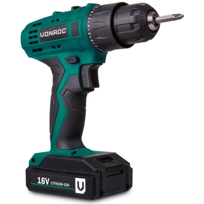 VONROC Trapano avvitatore a batteria 16V